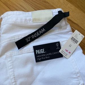 NWT Anthropologie Paige Laurel Canyon High Rise Boot, size 29